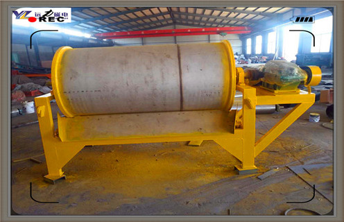 永磁磁选机，陕西永磁磁选机的调整_远力陕西永磁磁选机的调整的结构磁场分布图